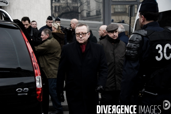 Marine le Pen pour l anonymat des parrainages de maires, Paris, 31/01/2012