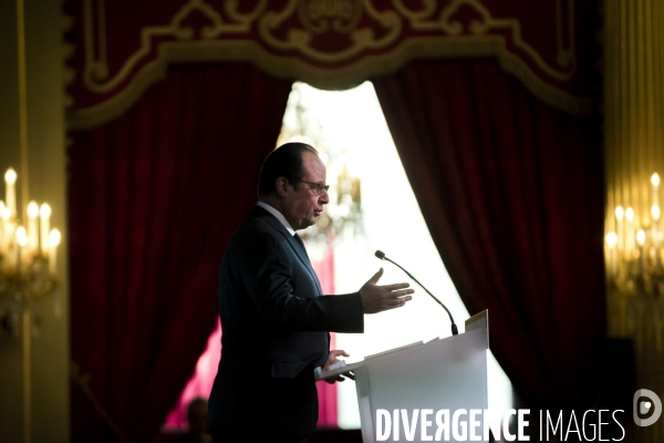 François Hollande: Voeux aux Corps diplomatiques