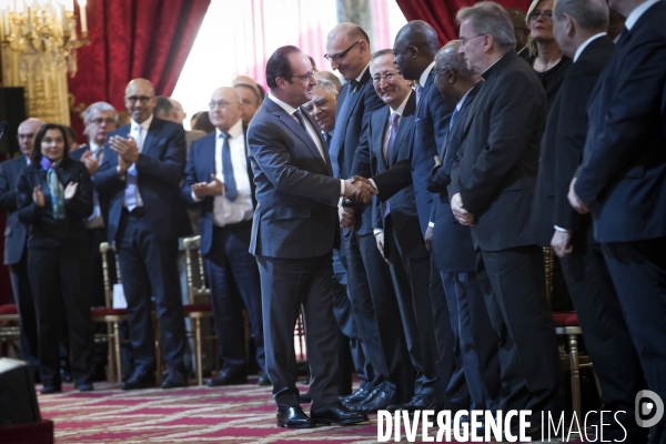 François Hollande: Voeux aux Corps diplomatiques