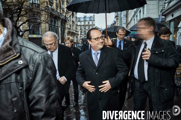 Le président François Hollande au forum  La France s engage 