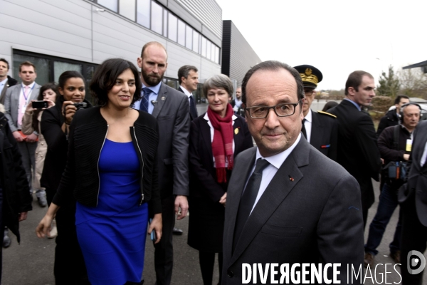 François Hollande. Déplacement sur l emploi et l embauche PME