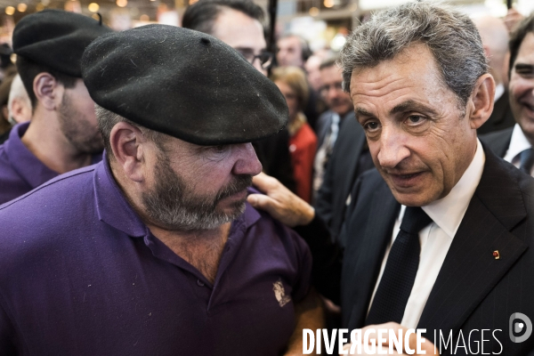 Nicolas Sarkozy au salon de l agriculture.