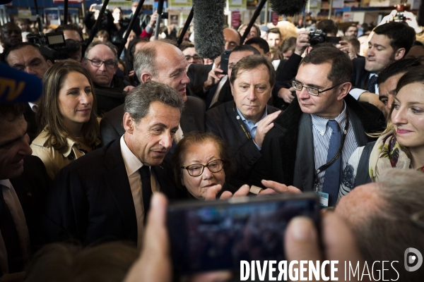Nicolas Sarkozy au salon de l agriculture.
