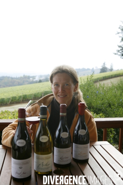 Véronique Drouhin, vigneronne en Oregon