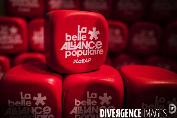Lancement de La Belle Alliance Populaire.