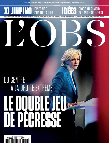 Valérie Pécresse en Une de L OBS © Alain Guilhot