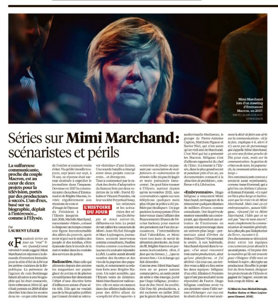 Mimi Marchand dans Libération ©AGuilhot