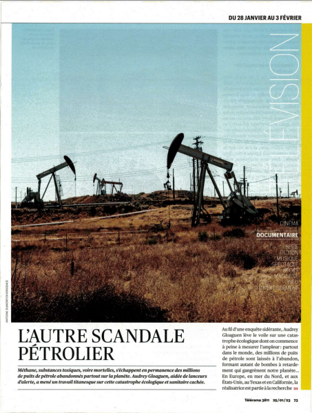 TELERAMA  N° 3811 - 25/01/2023 © Antoine Dumont