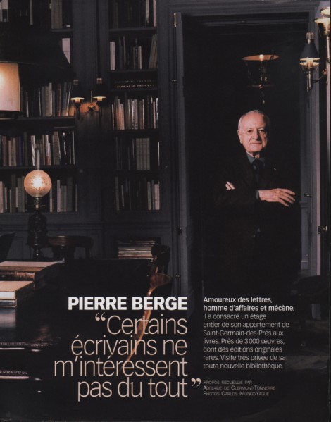 Point de vue Pierre Bergé