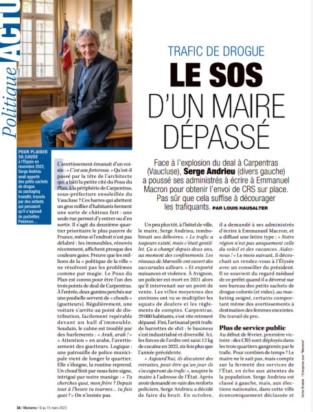 Marianne SOS de Serge Andrieu. C. Brisbois