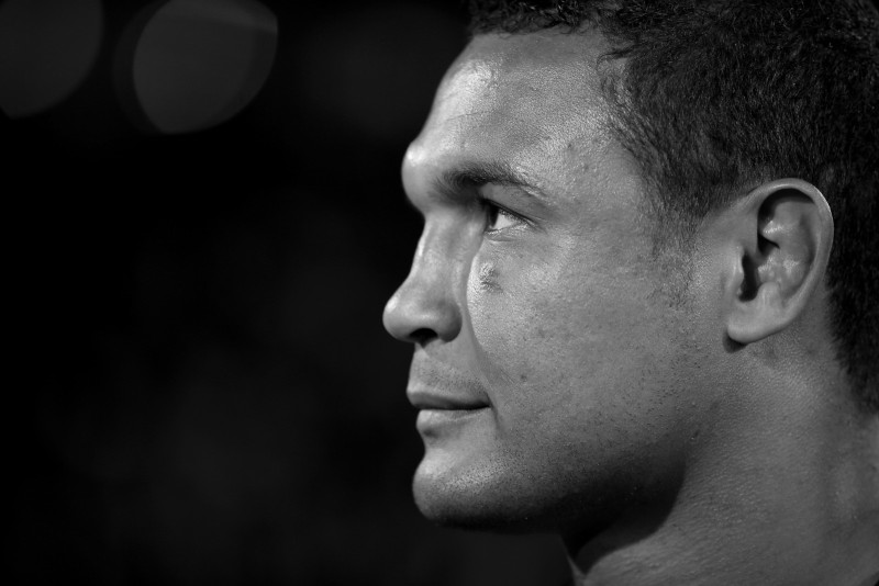 Dusautoir Portrait of French rugby player Thierry Dusautoir (35 years old) who ends his career in his 249th and final professional rugby match for the Stade Toulousain against Bayonne on 6 May 2017. Prizes: 5 titles of French championship, 1 European champion title, 1 victory at the 6 nations tournament, Finalist of the World Cup, former captain of the French team. Portrait du rugbymen français Thierry Dusautoir (35 ans) qui met un terme à sa carrière lors de son 249ème et dernier match de rugby professionnel pour le Stade Toulousain contre Bayonne le 6 mai 2017. Palmarès : 5 titres de champions de France, 1 titre de champion d'Europe, 1 victoire au tournoi des 6 nations, Finaliste de la coupe du Monde, ancien capitaine de l'équipe de France. 