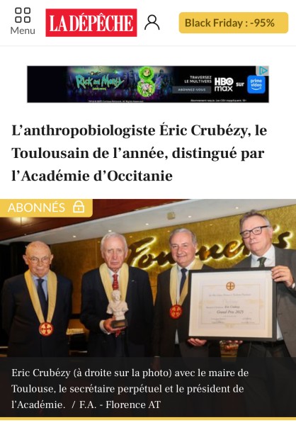 Parution La dépêche du Midi