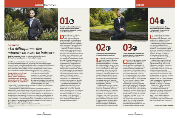 Valérién Benazeth pour La Gazette des Communes.