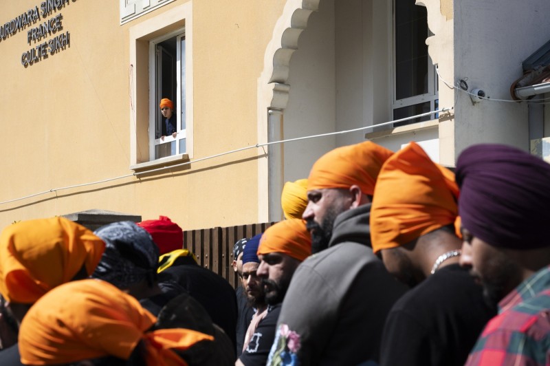 Le jour de Vaisakhi La communauté Sikhs de Bobigny célèbre la traditionnelle fête de Vaisakhi.