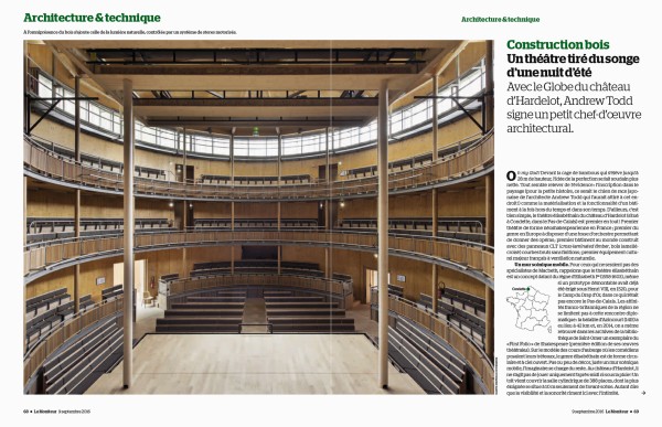 Théâtre du Château d Hardelot - Moniteur des Travaux Publics et du Bâtiment