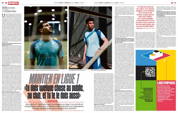 Fc Metz dans Libération
