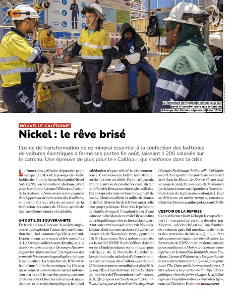 Nouvelle vie ouvière: Nickel le rêve brisé en Nouvelle-Calédonie