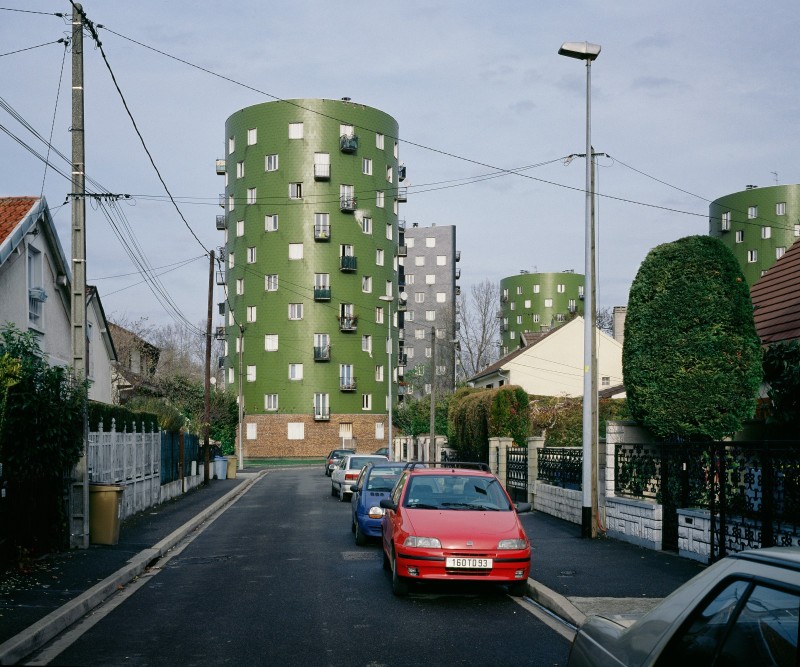 Bobigny Quartier Edouard Vaillant, rue des Coquelicots /// Rue des Coquelicots, Edouard Vaillant neighbourhood,