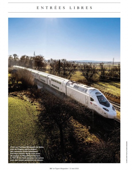 TGV du futur par Coret dans le Figmag