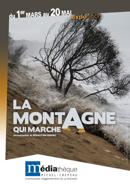 Exposition La montagne qui marche / Médiathèque Michel Crépeau à La Rochelle