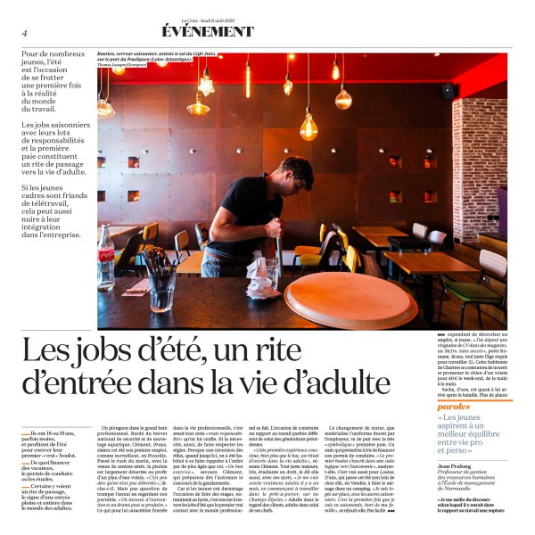 Saisonnier dans La Croix