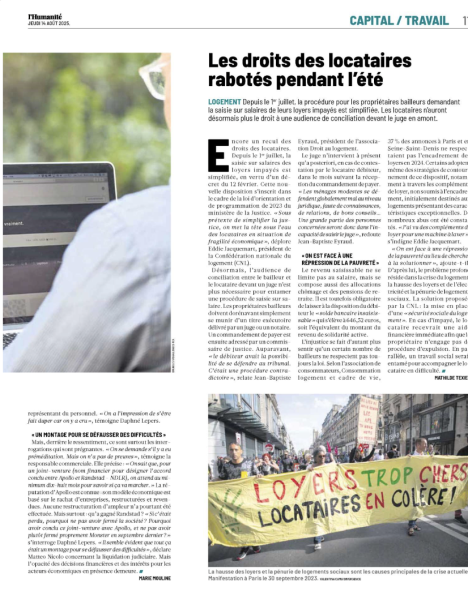 L HUMANITE