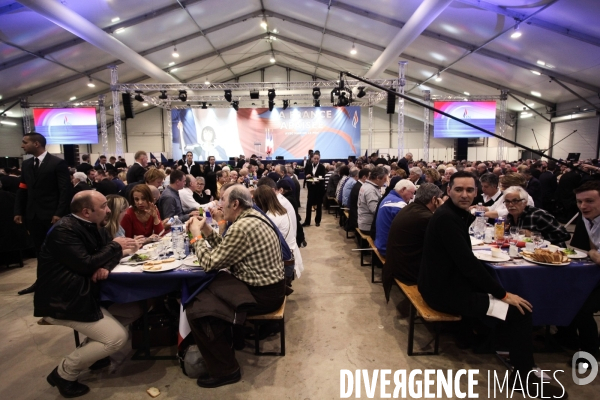 Le banquet patriote de marine le pen