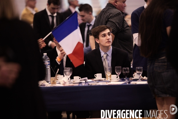 Le banquet patriote de marine le pen