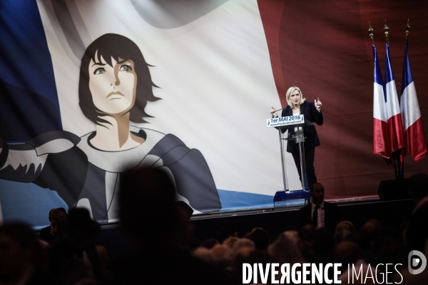 Le banquet patriote de marine le pen