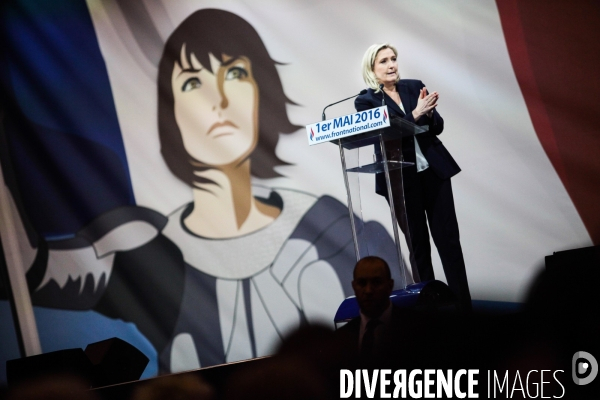 Le banquet patriote de marine le pen