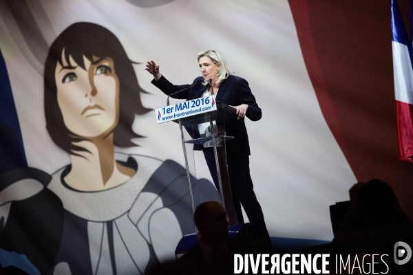 Le banquet patriote de marine le pen