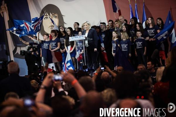 Le banquet patriote de marine le pen