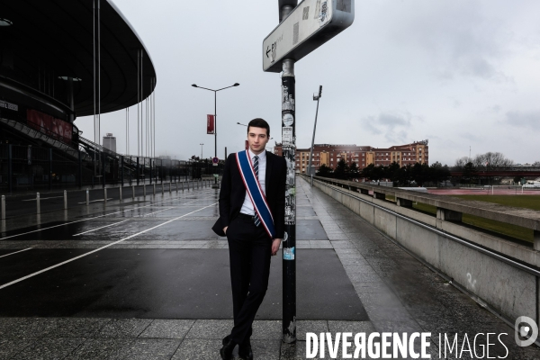 JEUNES ELUS DU FN / Portrait de Jordan Bardella
