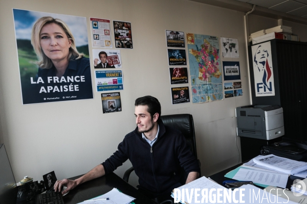 JEUNES ELUS DU FN / Portrait de Gaetan Dussausaye