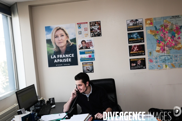 JEUNES ELUS DU FN / Portrait de Gaetan Dussausaye