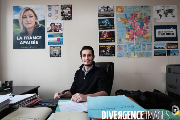 JEUNES ELUS DU FN / Portrait de Gaetan Dussausaye