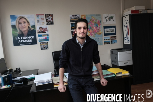 JEUNES ELUS DU FN / Portrait de Gaetan Dussausaye