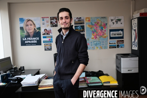 JEUNES ELUS DU FN / Portrait de Gaetan Dussausaye
