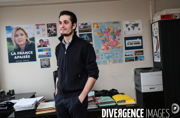 JEUNES ELUS DU FN / Portrait de Gaetan Dussausaye