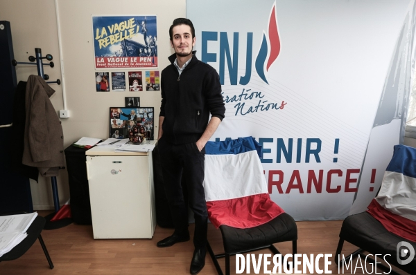 JEUNES ELUS DU FN / Portrait de Gaetan Dussausaye