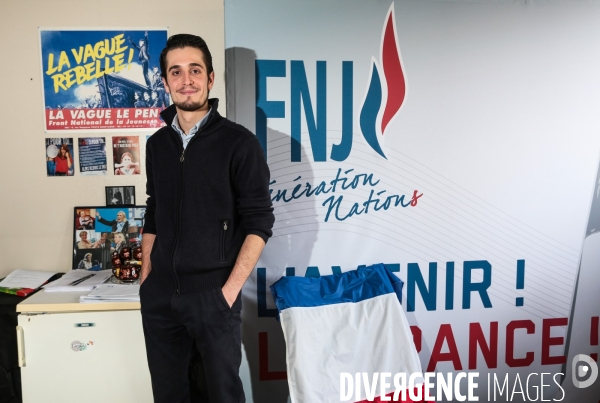 JEUNES ELUS DU FN / Portrait de Gaetan Dussausaye