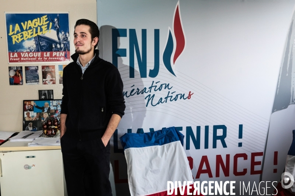 JEUNES ELUS DU FN / Portrait de Gaetan Dussausaye