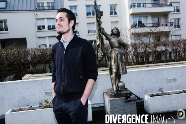 JEUNES ELUS DU FN / Portrait de Gaetan Dussausaye