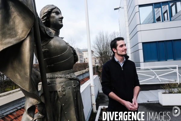 JEUNES ELUS DU FN / Portrait de Gaetan Dussausaye
