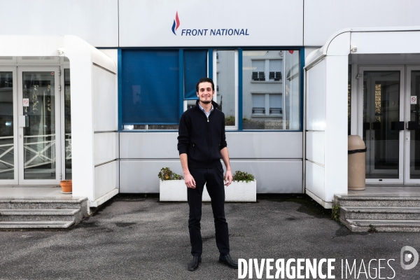 JEUNES ELUS DU FN / Portrait de Gaetan Dussausaye