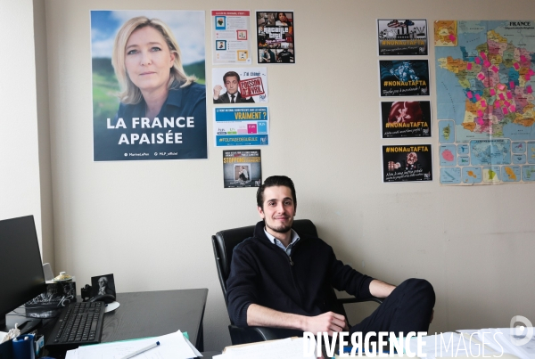 JEUNES ELUS DU FN / Portrait de Gaetan Dussausaye
