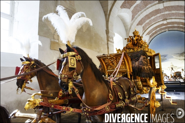 Réouverture de la galerie des carrosses à la Grande Ecurie du roi au château de Versailles