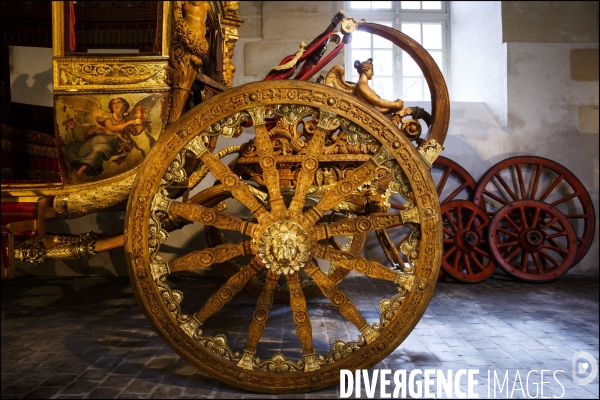 Réouverture de la galerie des carrosses à la Grande Ecurie du roi au château de Versailles