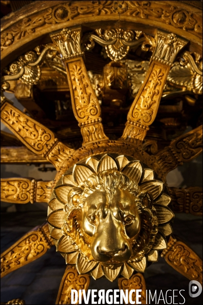 Réouverture de la galerie des carrosses à la Grande Ecurie du roi au château de Versailles