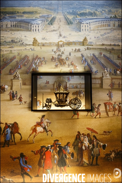 Réouverture de la galerie des carrosses à la Grande Ecurie du roi au château de Versailles